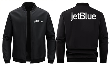 JET BLUE SOLID COLOR JACKET